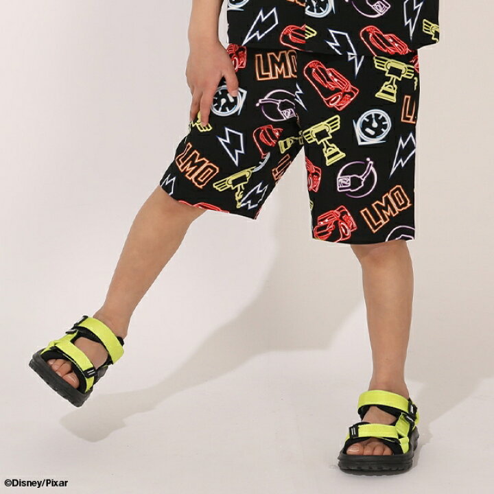 日本童裝 BDL x Disney Cars襯衫短褲套裝 90-130cm 男童款 夏季 TOPS PANTS