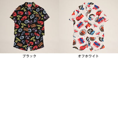 日本童裝 BDL x Disney Cars襯衫短褲套裝 90-130cm 男童款 夏季 TOPS PANTS