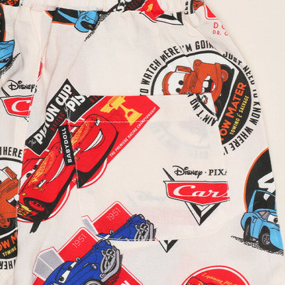 日本童裝 BDL x Disney Cars襯衫短褲套裝 90-130cm 男童款 夏季 TOPS PANTS