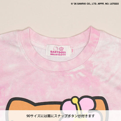 日本童裝 BDL x Sanrio 親子裝 印花上衣 90-140cm 女童款 夏季 TOPS