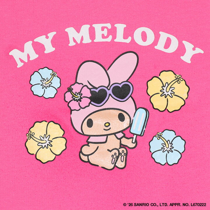 日本童裝 BDL x Sanrio 遇水變色 魔法印花上衣 80-140cm 女童款 夏季 TOPS