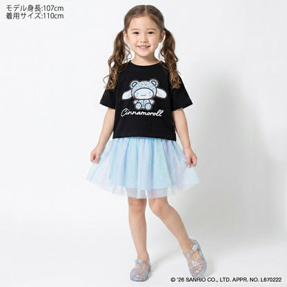日本童裝 BDL 漸變薄紗裙 90-140cm 女童款 夏季 SKIRTS