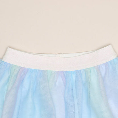 日本童裝 BDL 漸變薄紗裙 90-140cm 女童款 夏季 SKIRTS