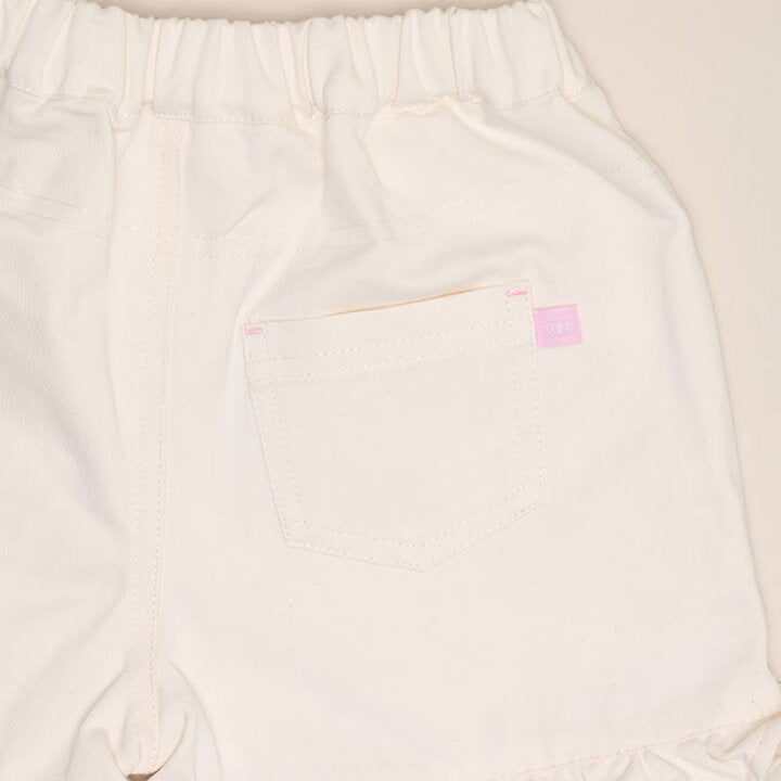 日本童裝 BDL x Disney 公主荷葉邊刺繡短褲 90-130cm 女童款 夏季 PANTS