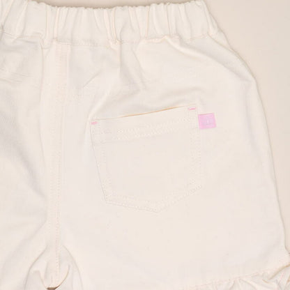 日本童裝 BDL x Disney 公主荷葉邊刺繡短褲 90-130cm 女童款 夏季 PANTS