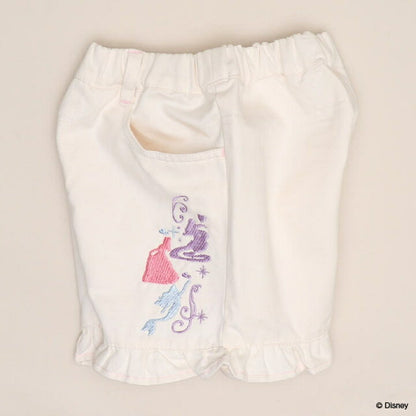 日本童裝 BDL x Disney 公主荷葉邊刺繡短褲 90-130cm 女童款 夏季 PANTS