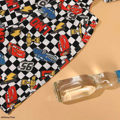 日本童裝 BDL x Disney Cars日本甚平 日本和服 80-130cm 男童款 夏季 TOPS PANTS 日本夏祭慶典特輯