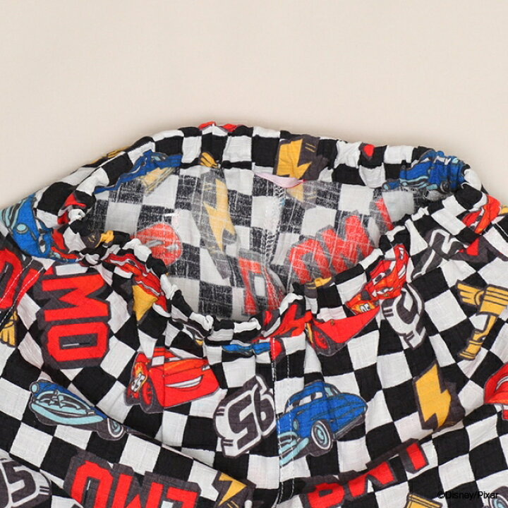 日本童裝 BDL x Disney Cars日本甚平 日本和服 80-130cm 男童款 夏季 TOPS PANTS 日本夏祭慶典特輯