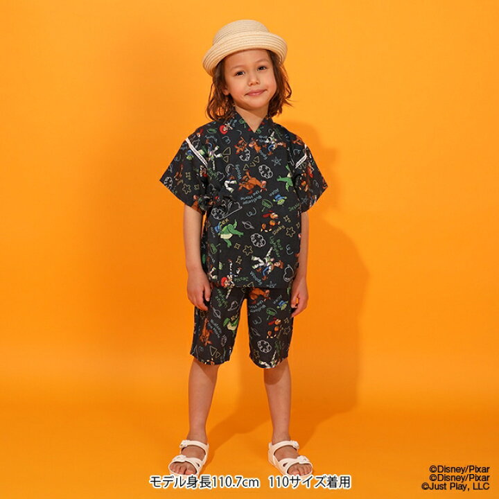 日本童裝 BDL x Disney ToyStory日本甚平 日本和服 80-130cm 男童款 夏季 TOPS PANTS 日本夏祭慶典特輯