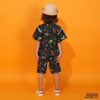 日本童裝 BDL x Disney ToyStory日本甚平 日本和服 80-130cm 男童款 夏季 TOPS PANTS 日本夏祭慶典特輯
