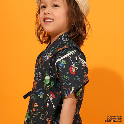 日本童裝 BDL x Disney ToyStory日本甚平 日本和服 80-130cm 男童款 夏季 TOPS PANTS 日本夏祭慶典特輯