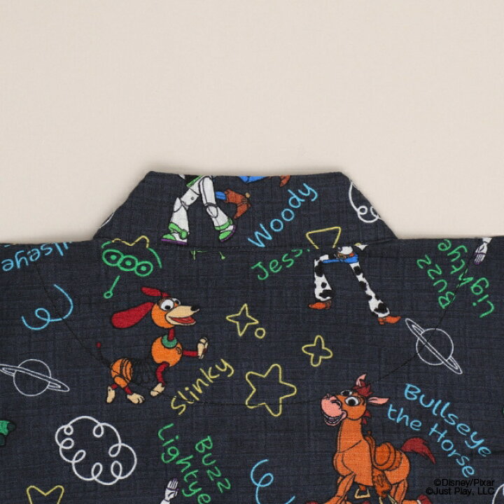 日本童裝 BDL x Disney ToyStory日本甚平 日本和服 80-130cm 男童款 夏季 TOPS PANTS 日本夏祭慶典特輯