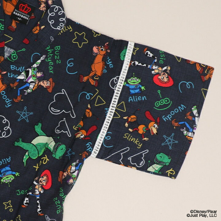 日本童裝 BDL x Disney ToyStory日本甚平 日本和服 80-130cm 男童款 夏季 TOPS PANTS 日本夏祭慶典特輯