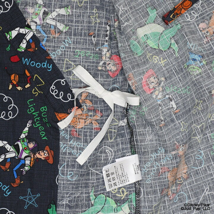 日本童裝 BDL x Disney ToyStory日本甚平 日本和服 80-130cm 男童款 夏季 TOPS PANTS 日本夏祭慶典特輯