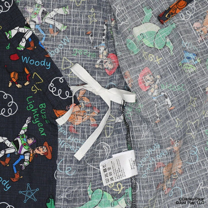 日本童裝 BDL x Disney ToyStory日本甚平 日本和服 80-130cm 男童款 夏季 TOPS PANTS 日本夏祭慶典特輯