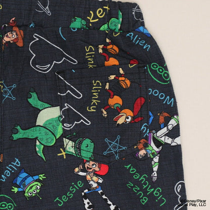 日本童裝 BDL x Disney ToyStory日本甚平 日本和服 80-130cm 男童款 夏季 TOPS PANTS 日本夏祭慶典特輯