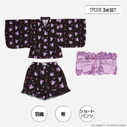日本童裝 BDL x Sanrio 日本浴衣 日本和服 90-140cm 女童款 夏季 TOPS PANTS 日本夏祭慶典特輯