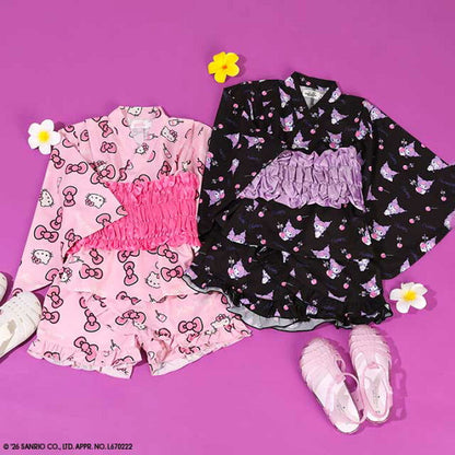 日本童裝 BDL x Sanrio 日本浴衣 日本和服 90-140cm 女童款 夏季 TOPS PANTS 日本夏祭慶典特輯