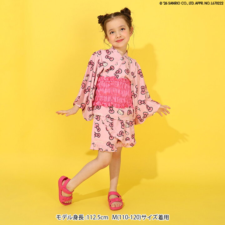 日本童裝 BDL x Sanrio 日本浴衣 日本和服 90-140cm 女童款 夏季 TOPS PANTS 日本夏祭慶典特輯