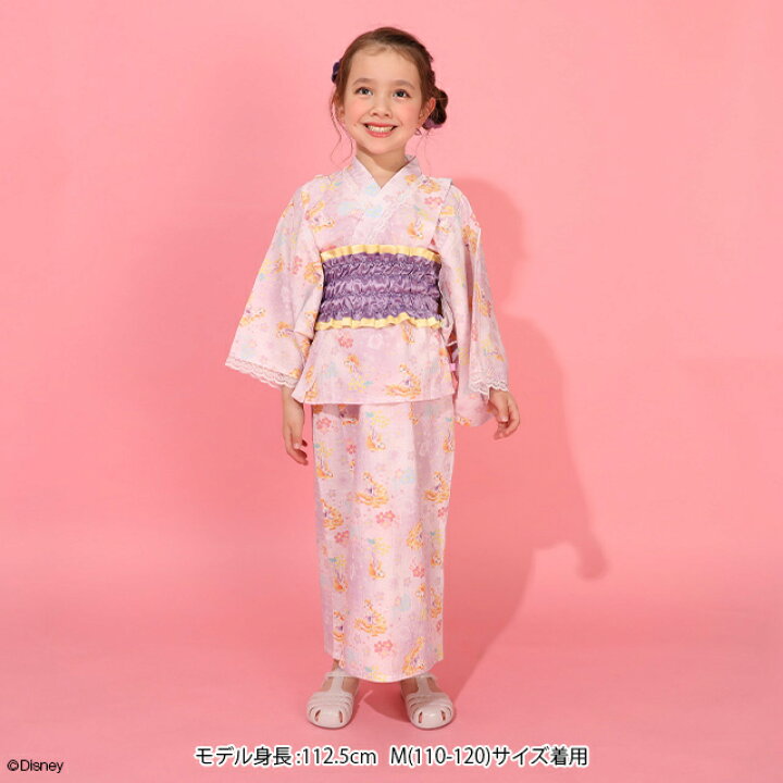 日本童裝 BDL x Disney 公主日本浴衣 日本和服 90-140cm 女童款 夏季 DRESSES 日本夏祭慶典特輯