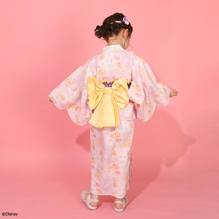 日本童裝 BDL x Disney 公主日本浴衣 日本和服 90-140cm 女童款 夏季 DRESSES 日本夏祭慶典特輯