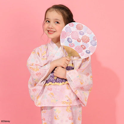 日本童裝 BDL x Disney 公主日本浴衣 日本和服 90-140cm 女童款 夏季 DRESSES 日本夏祭慶典特輯