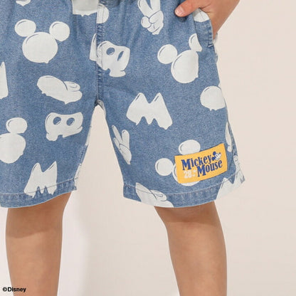 Japanese BDL x Disney parent-child print tops (80-150cm) for boys and girls (summer TOPS) 