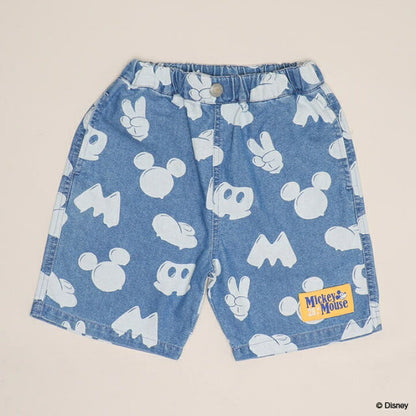Japanese BDL x Disney parent-child print tops (80-150cm) for boys and girls (summer TOPS) 