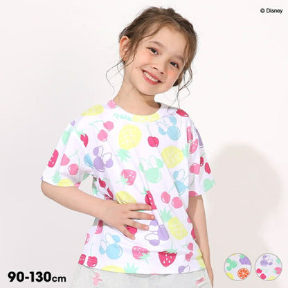 日本童裝 BDL x Disney 接觸冷感 水果印花上衣 90-130cm 男童款/女童款 夏季 TOPS