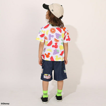 日本童裝 BDL x Disney 接觸冷感 水果印花上衣 90-130cm 男童款/女童款 夏季 TOPS