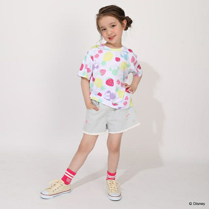 日本童裝 BDL x Disney 接觸冷感 水果印花上衣 90-130cm 男童款/女童款 夏季 TOPS