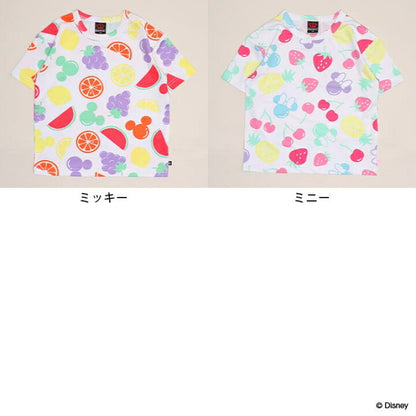 日本童裝 BDL x Disney 接觸冷感 水果印花上衣 90-130cm 男童款/女童款 夏季 TOPS