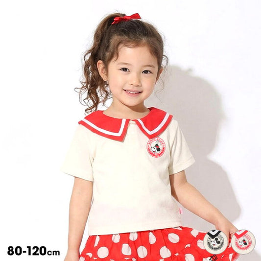 Japanese BDL x Disney parent-child print tops (80-150cm) for boys and girls (summer TOPS) 