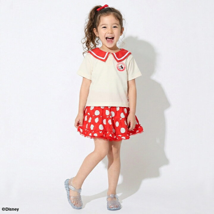 Japanese BDL x Disney parent-child print tops (80-150cm) for boys and girls (summer TOPS) 