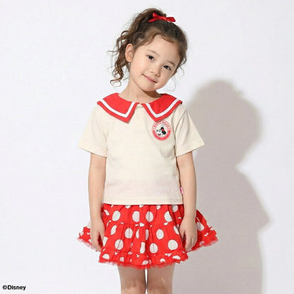 Japanese BDL x Disney parent-child print tops (80-150cm) for boys and girls (summer TOPS) 