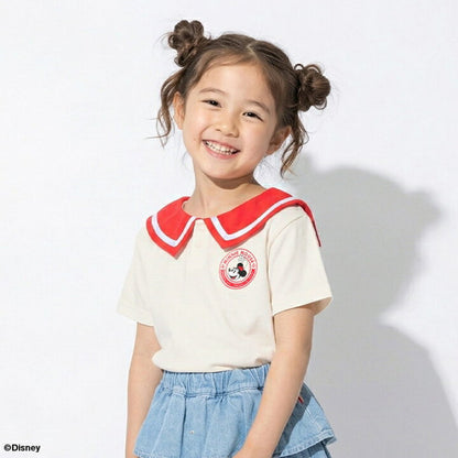 Japanese BDL x Disney parent-child print tops (80-150cm) for boys and girls (summer TOPS) 