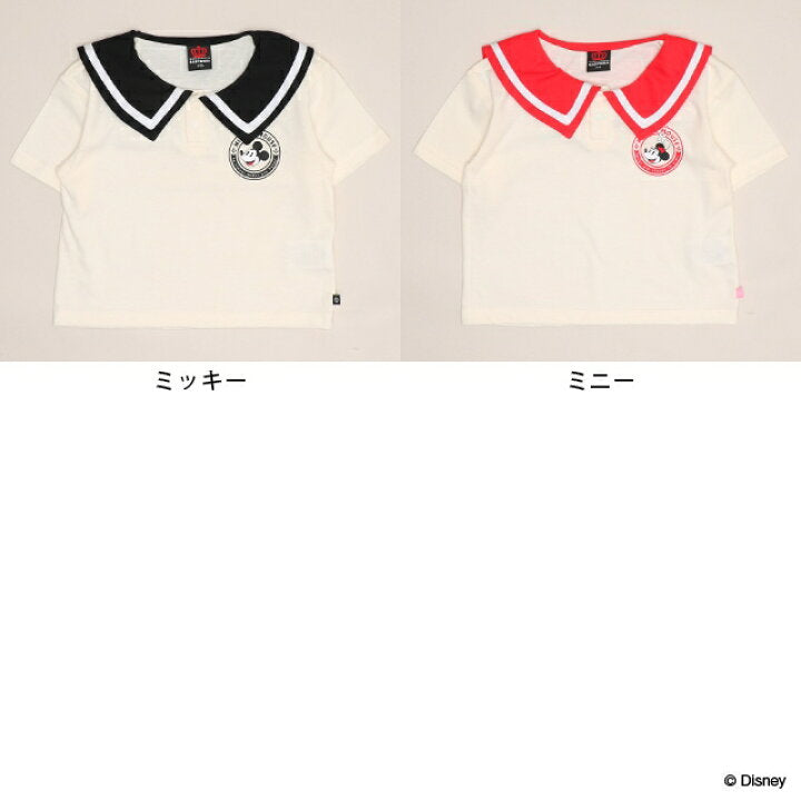 Japanese BDL x Disney parent-child print tops (80-150cm) for boys and girls (summer TOPS) 