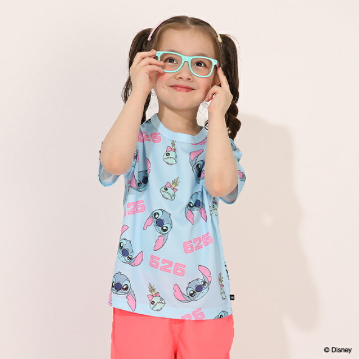 Japanese BDL x Disney parent-child print tops (80-150cm) for boys and girls (summer TOPS) 