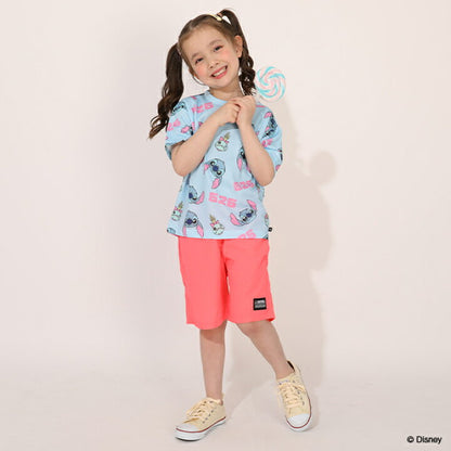 Japanese BDL x Disney parent-child print tops (80-150cm) for boys and girls (summer TOPS) 