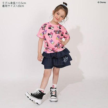 Japanese BDL x Disney parent-child print tops (80-150cm) for boys and girls (summer TOPS) 