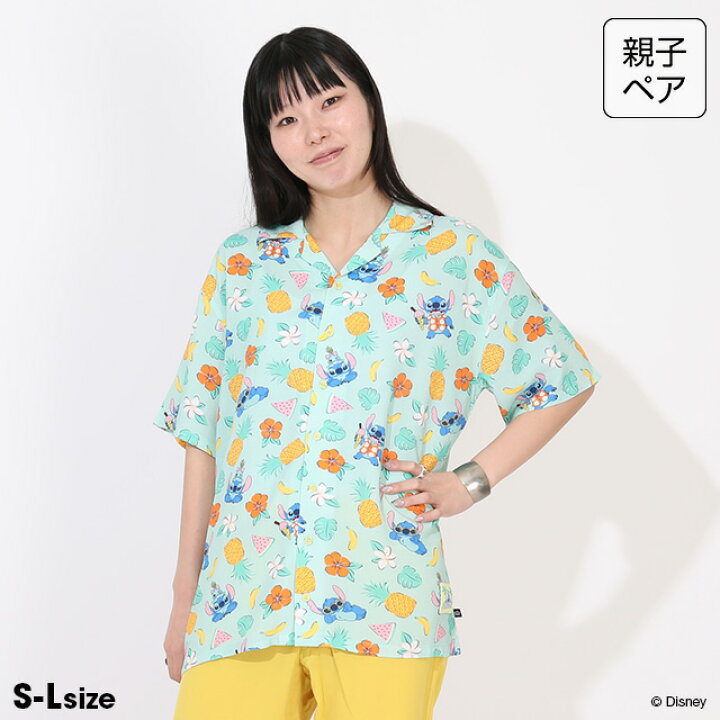 Japanese BDL x Disney parent-child print tops (80-150cm) for boys and girls (summer TOPS) 
