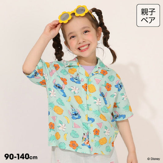 Japanese BDL x Disney parent-child print tops (80-150cm) for boys and girls (summer TOPS) 