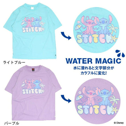 日本童裝 BDL x Stitch 親子裝 遇水變色 魔法印花上衣 S-XL 大人款  男童款/女童款 夏季 TOPS