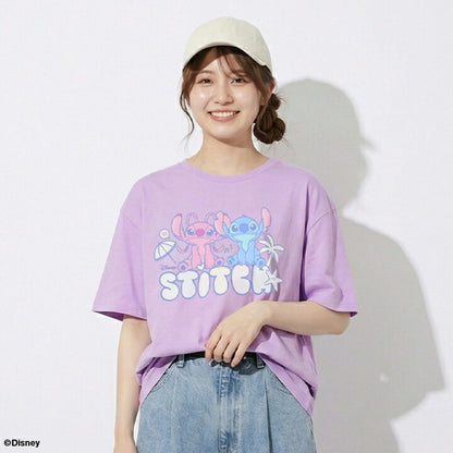日本童裝 BDL x Stitch 親子裝 遇水變色 魔法印花上衣 S-XL 大人款  男童款/女童款 夏季 TOPS