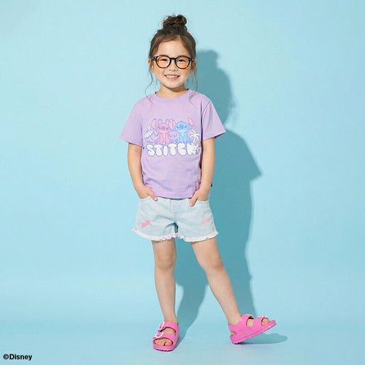 Japanese BDL x Disney parent-child print tops (80-150cm) for boys and girls (summer TOPS) 