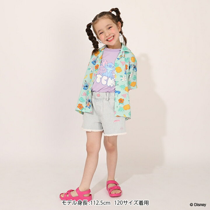 日本童裝 BDL x Stitch 親子裝 遇水變色 魔法印花上衣 90-140cm 男童款/女童款 夏季 TOPS