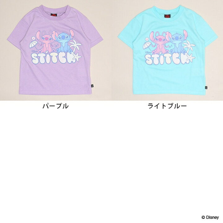 日本童裝 BDL x Stitch 親子裝 遇水變色 魔法印花上衣 90-140cm 男童款/女童款 夏季 TOPS