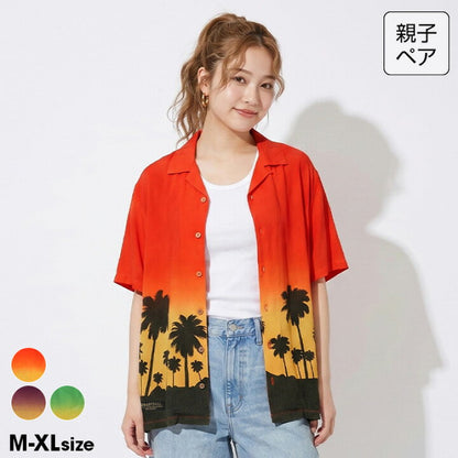 Japanese BDL x Disney parent-child print tops (80-150cm) for boys and girls (summer TOPS) 