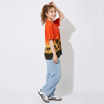 Japanese BDL x Disney parent-child print tops (80-150cm) for boys and girls (summer TOPS) 