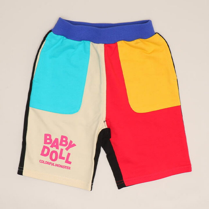 日本童裝 BDL 炫彩拼色短褲 80-140cm 男童款 夏季 PANTS